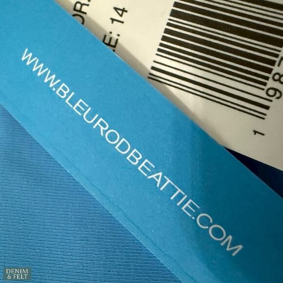 Bleu Rod Beattie Lavoir Bleu Kore Side Lace Down One Piece Swimsuit NEW~NWT!! - Picture 9 of 11